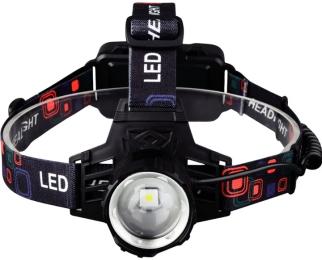 Ліхтар налобний Quantum Hunter (QM-FL4050-18650/2х2600) Black