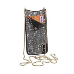 Чохол-накладка BeCover Glitter Wallet для iPhone XS Max Silver