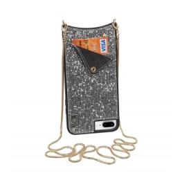 Чохол-накладка BeCover Glitter Wallet для iPhone 6 Plus/6S Plus Silver