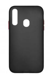 Чохол-накладка Gingle Samsung Galaxy A207 A20s силікон Gingle Matte Case Black Red