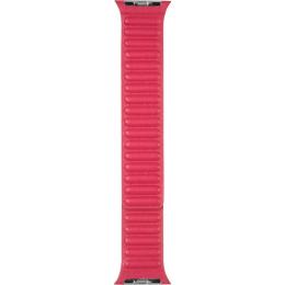 Ремінець для смарт-годинника Infinity Leather Link для Apple Watch 42/44мм (M size) Pink