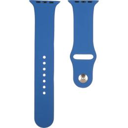 Ремінець для смарт-годинника Infinity Silicone для Apple Watch 42/44/45 мм Cobalt Blue