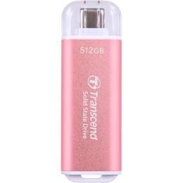 Зовнішній SSD диск Transcend ESD300 (TS512GESD300P) Pink 512GB