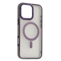 Чохол-накладка Infinity Perfect Case with MagSafe for iPhone 16 Pro Max Titanium Purple
