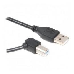 Дата-кабель Cablexpert CCP-USB2-AMBM90-6 1.8m USB(тато) - USB Type B(тато) Black