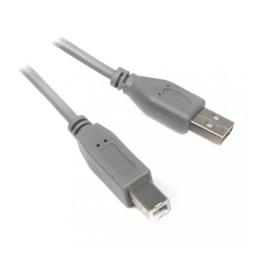 Дата-кабель Maxxter U-AMBM-6G 1.8m USB(тато) - USB Type B(тато) Dark Gray