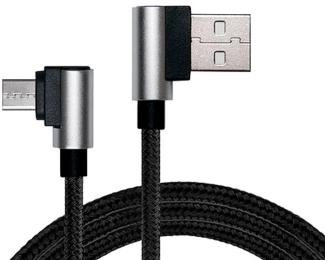 Дата-кабель REAL-EL 1m USB (тато) - microUSB (тато) (EL123500031) Black