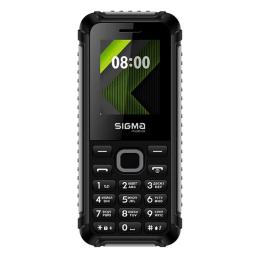 Кнопковий телефон Sigma mobile X-Style 18 Track Black Gray (Уцінений)
