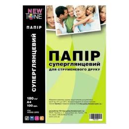Фотопапір NewTone G180.100N A4 ,100л, глянцевий, 180 г/м2