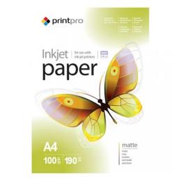 Папір PrintPro PME190100A4 A4, 100л, 190 г/м2