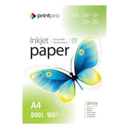 Папір PrintPro PGE180500A4 A4, 500л, 180 г/м2