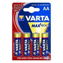 Батарейка Varta Alkaline Max Tech 04706101404 АА, блістер (4шт)