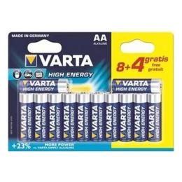 Батарейка Varta High Energy 04906121472 АА, блістер (8+4шт)
