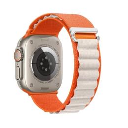 Ремінець для смарт-годинника Hoco iWatch WA20 Climbing Alpine Loop nylon strap 42-49mm Star Orange