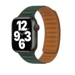 Ремінець для смарт-годинника Hoco iWatch WA21 Flexible 2-generation magnetic silicone 42-49mm Green