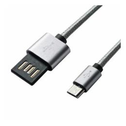 Дата-кабель Grand-X FM02 1m USB(тато) - microUSB(тато) Picture