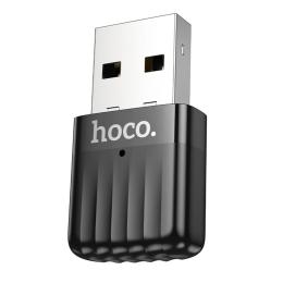 Мережевий адаптер Hoco HI33 WiFi5 USB internal antenna wireless network card Black