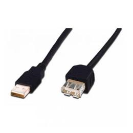 Дата-кабель ASSMANN AK-300202-050 5m USB(тато) - USB(мама) Picture