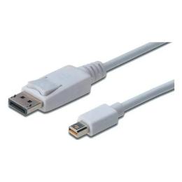 Відео-кабель Digitus AK-340102-010-W miniDisplayPort(тато)DisplayPort(тато), 1m Picture