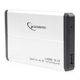 Зовнішня кишеня для диска Gembird EE2-U3S-2-S Black