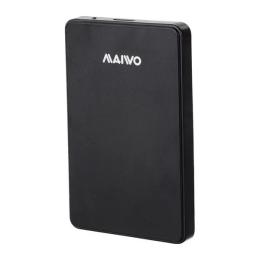 Зовнішня кишеня для диска Maiwo K2503D Black