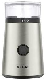 Кавомолка Vegas VCG-0118S Silver