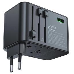 Мережевий перехідник Acefast 5xUSB 75W (3xUSB-C + 2xUSB-A) Gan Z1 Fast Charger
