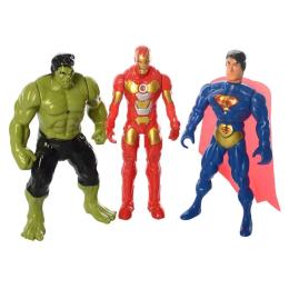 Ігрова фігурка METR+ 899-31/32/33K Супермен, Халк, ЗалізнаЛюдина