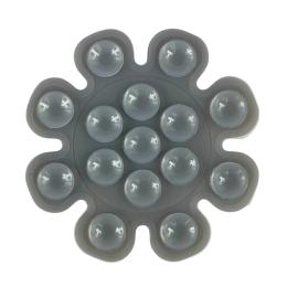 Тримач-підставка для телефона Infinity Silicone Star Gray