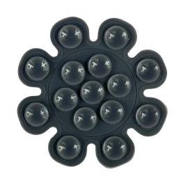 Тримач-підставка для телефона Infinity Silicone Star Black