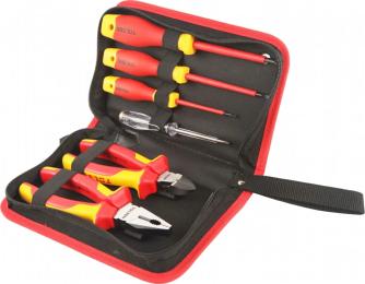 Набір інструментів Tolsen VDE, 6шт 1000В, CrV та S2 (V83306) діелектричний