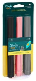 Пластик для 3D-ручки 3Doodler Start (3DS-ECO-MIX3-75)