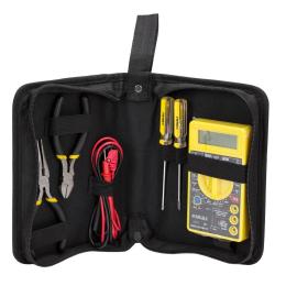 Мультиметр Sigma (4008531) + плоскогубці і викрутки (кейс)