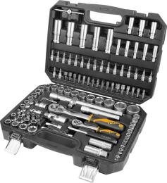 Набір інструментів Tolsen 1/2 та 1/4 108 шт. ПРОФІ (15144)