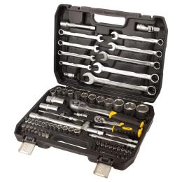 Набір інструментів Sigma 1/4, 1/2 82шт CrV mid (6001551)