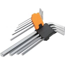 Набір шестигранних ключів Tolsen 9 шт 1.5-10 мм (20053)