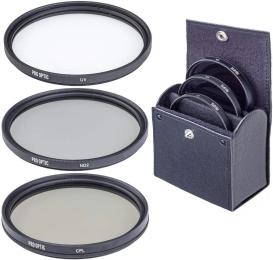 Світлофільтр ProOptic Lens Essentials Filter Kit 49mm (UV, CP, ND2 with Pouch) (PRO049KIT)