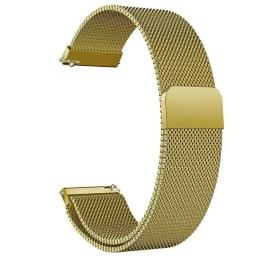 Ремінець для смарт-годинника EpiK Milanese Loop для Smart Watch 22mm Gold