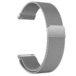 Ремінець для смарт-годинника EpiK Milanese Loop для Smart Watch 20mm Silver