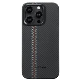Чохол-накладка Pitaka Fusion Weaving MagEZ 4 600D для iPhone 15 Pro Rhapsodу (FR1501P)