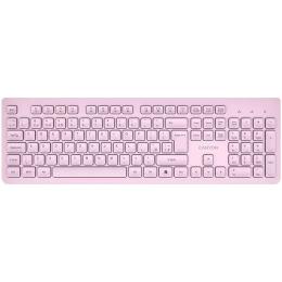 Клавіатура Canyon HKB-W01 Pink (CNS-HKBW01P) Eng