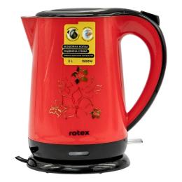Електрочайник Rotex RKT26-R Black Red