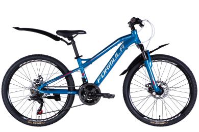 Велосипед Formula 24 BLACKWOOD 1.0 DD FR 12.5 2025 Blue Silver (OPS-FR-24-423)