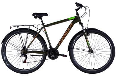 Велосипед Formula ST 28 MAGNUM DD FR рама-20.5 2025 Black Green (OPS-FR-28-040)