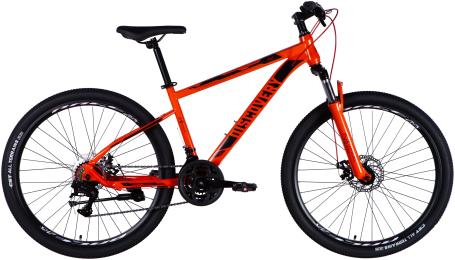 Велосипед Discovery ST 27.5 TREK DD FR рама-16 2025 Orange (OPS-SP-27.5-041)