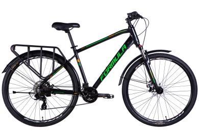 Велосипед Formula AL 28 CURSOR MAN DD CS рама-19 2025 Black Green (OPS-FR-28-043)
