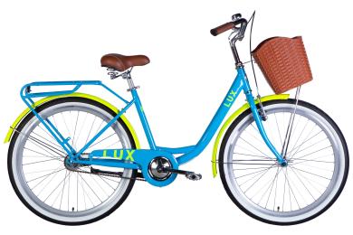 Велосипед Дорожник LUX Velosteel 26 2025 рама 17 Blue (OPS-D-26-290)