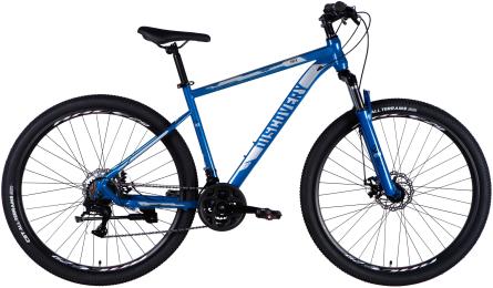 Велосипед Discovery ST 29 TREK DD FR рама-19 2025 Blue Silver (OPS-SP-29-077)