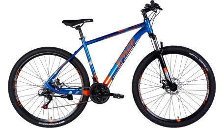 Велосипед SPACE Mercury DD FR 29 2025 рама 18 Blue Orange (OPS-SP-29-050)
