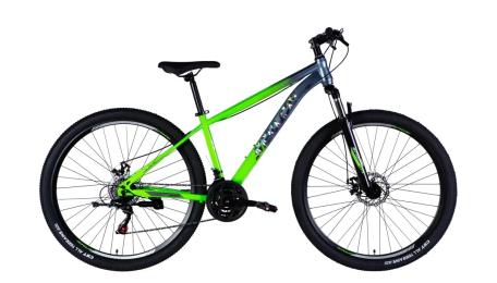 Велосипед SPACE Mars DD FR 29 2025 рама 16 Silver Green (OPS-SP-29-089)